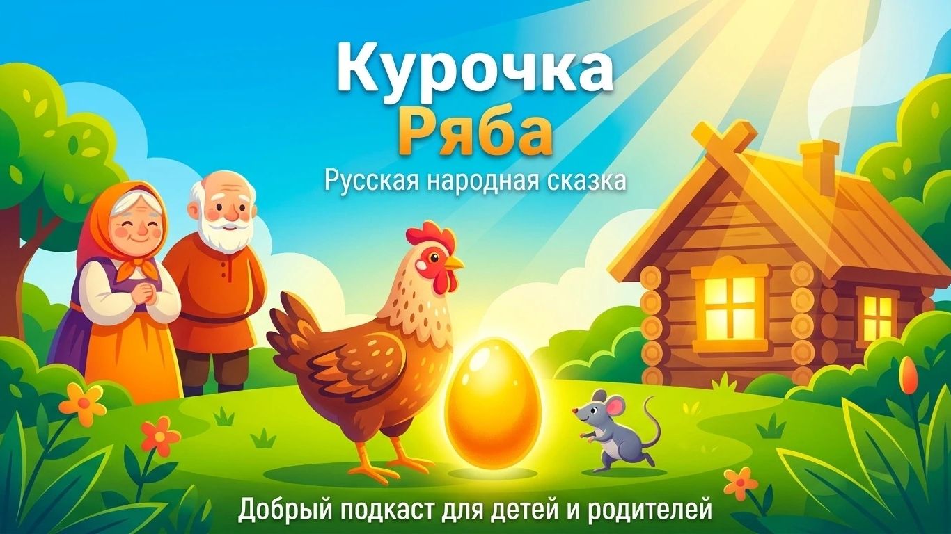 Курочка Ряба - русская народная сказка | Мультфильмы для малышей