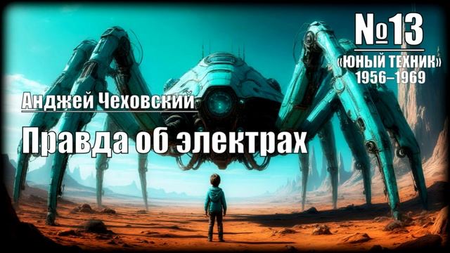 «Правда об электрах» Анджей Чеховский / Зарубежная фантастика из журнала «ЮНЫЙ ТЕХНИК» 1956–1969 №13
