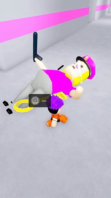СМОЖЕТ ЛИ ТАНОС ПРОЙТИ POLICE GIRL PRISON RUN? 🤯 #roblox #shorts