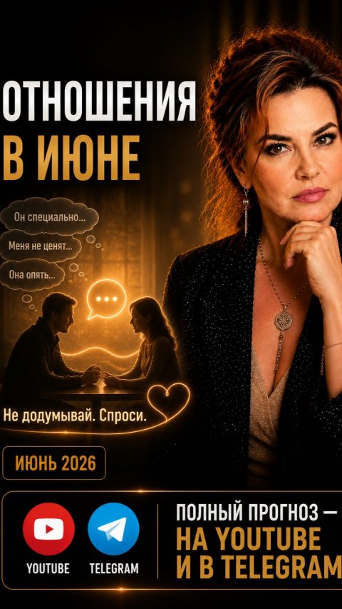 Любовь или контроль. Отношения в июне 2026
