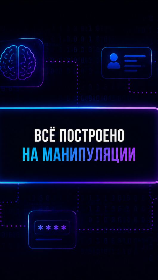 Всё построено на манипуляции...