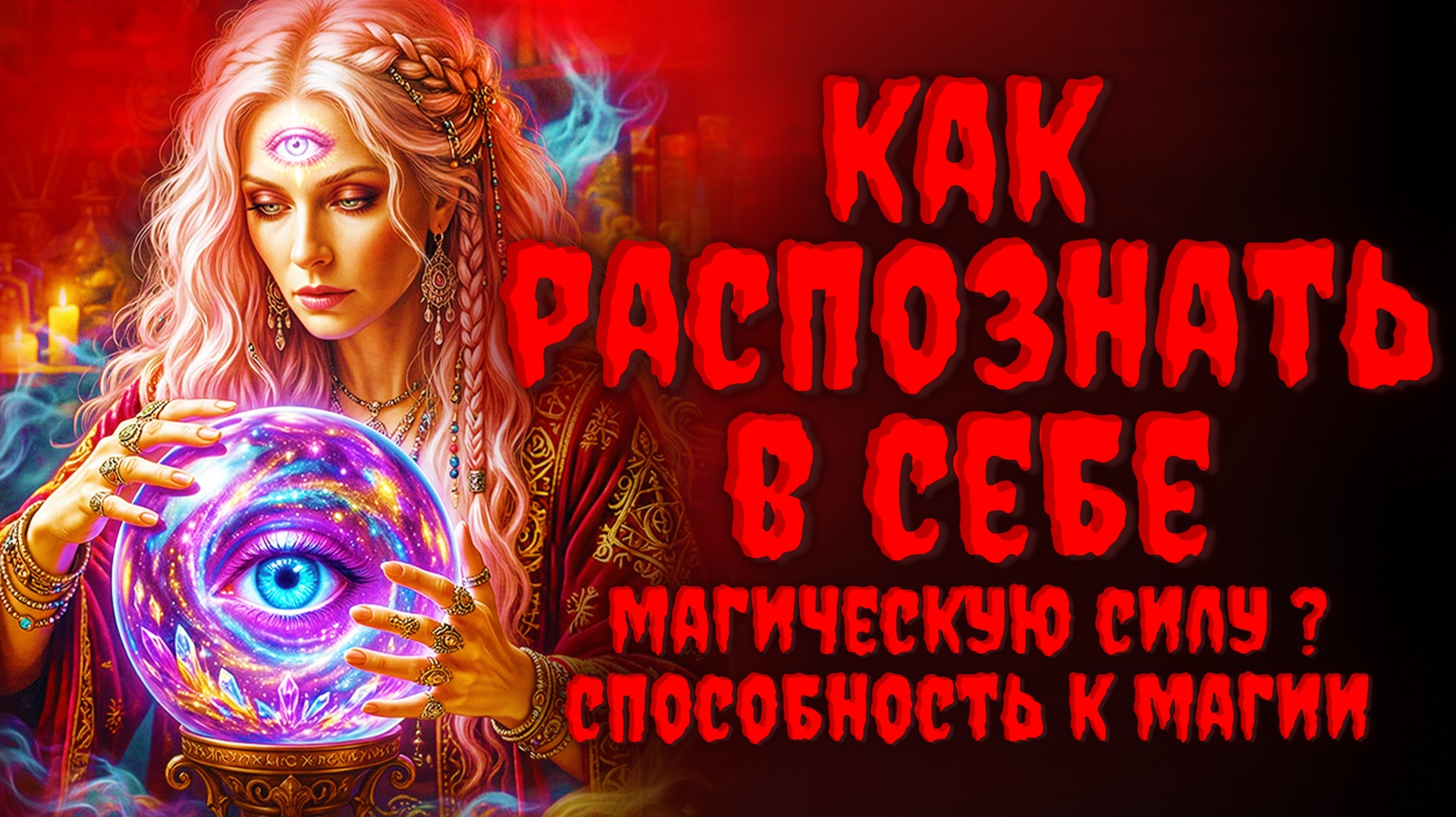 КАК РАСПОЗНАТЬ В СЕБЕ МАГИЧЕСКУЮ СИЛУ?Способность к Магии.