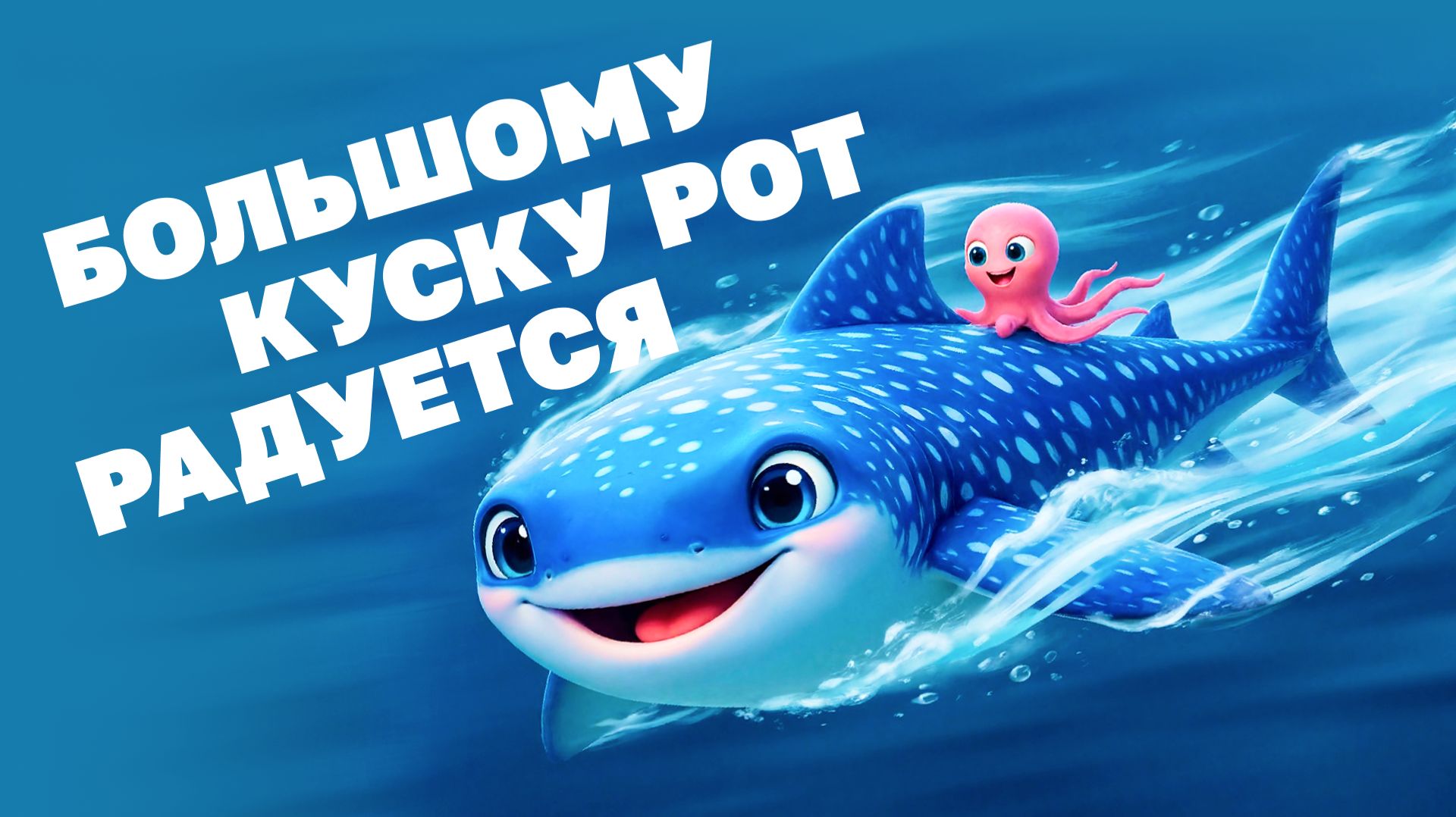 Морские истории с осьминожкой Марисом №9 - Большому куску рот радуется