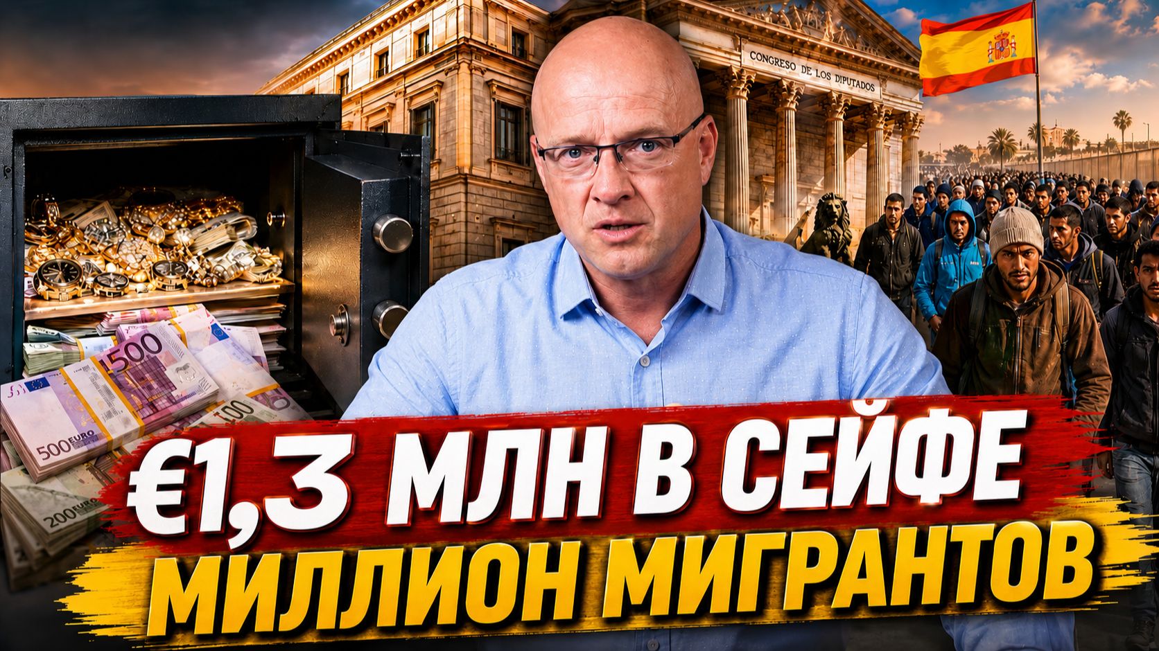 Миллион мигрантов, бриллианты Сапатеро, мошенники в Тиндер | НАШИ ДNИ