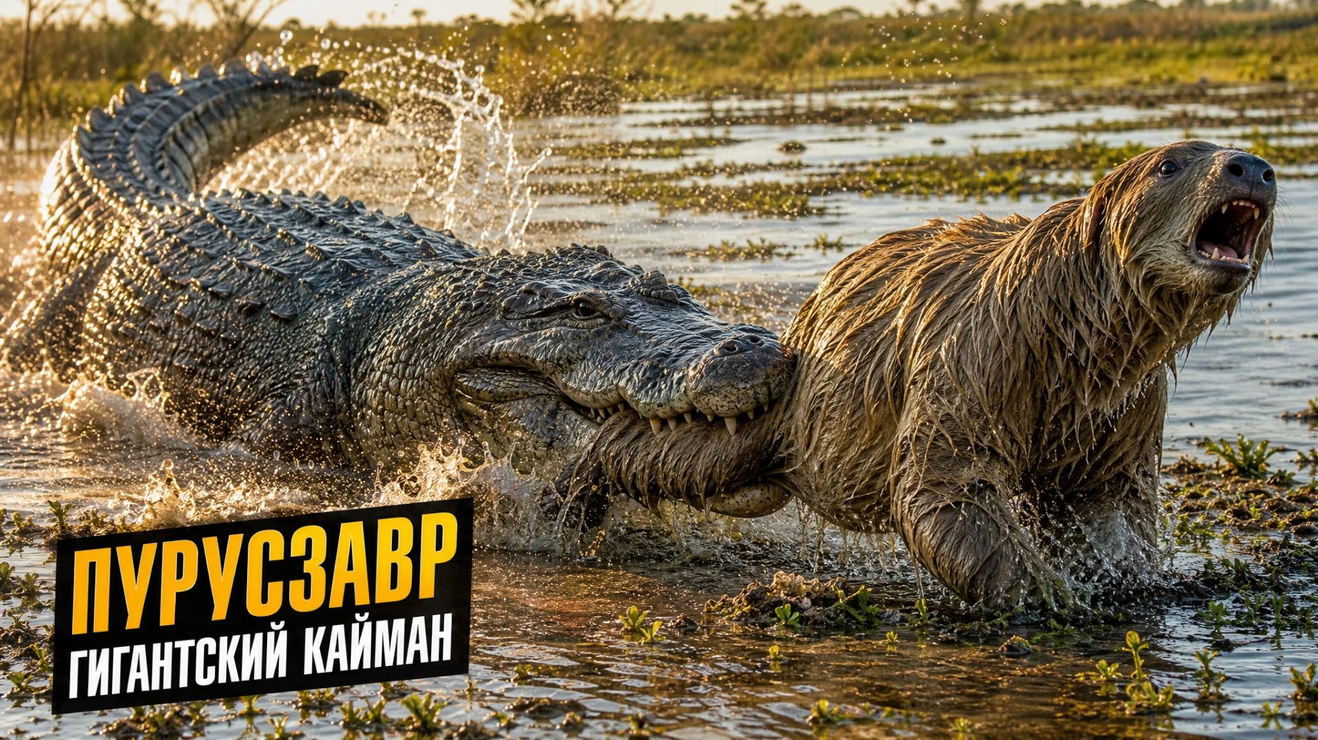 ПУРУСЗАВР — самый страшный хищник, которого ты не видел