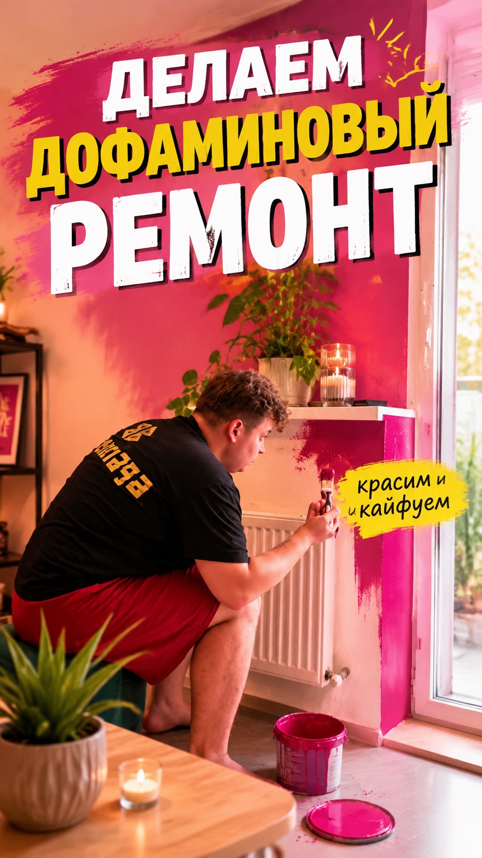 Делаем шикарный дофаминовый ремонт 👨🔧