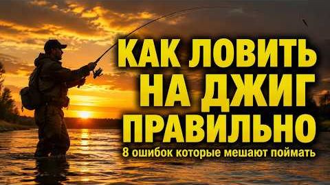 Вы неправильно ловите на джиг и даже не знаете об этом