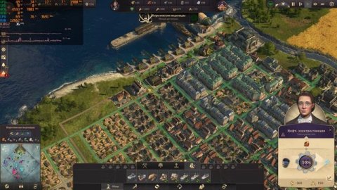 Anno 1800 - тест i7 4770 16GB DDR3 RTX 3050 8GB (часть 1)