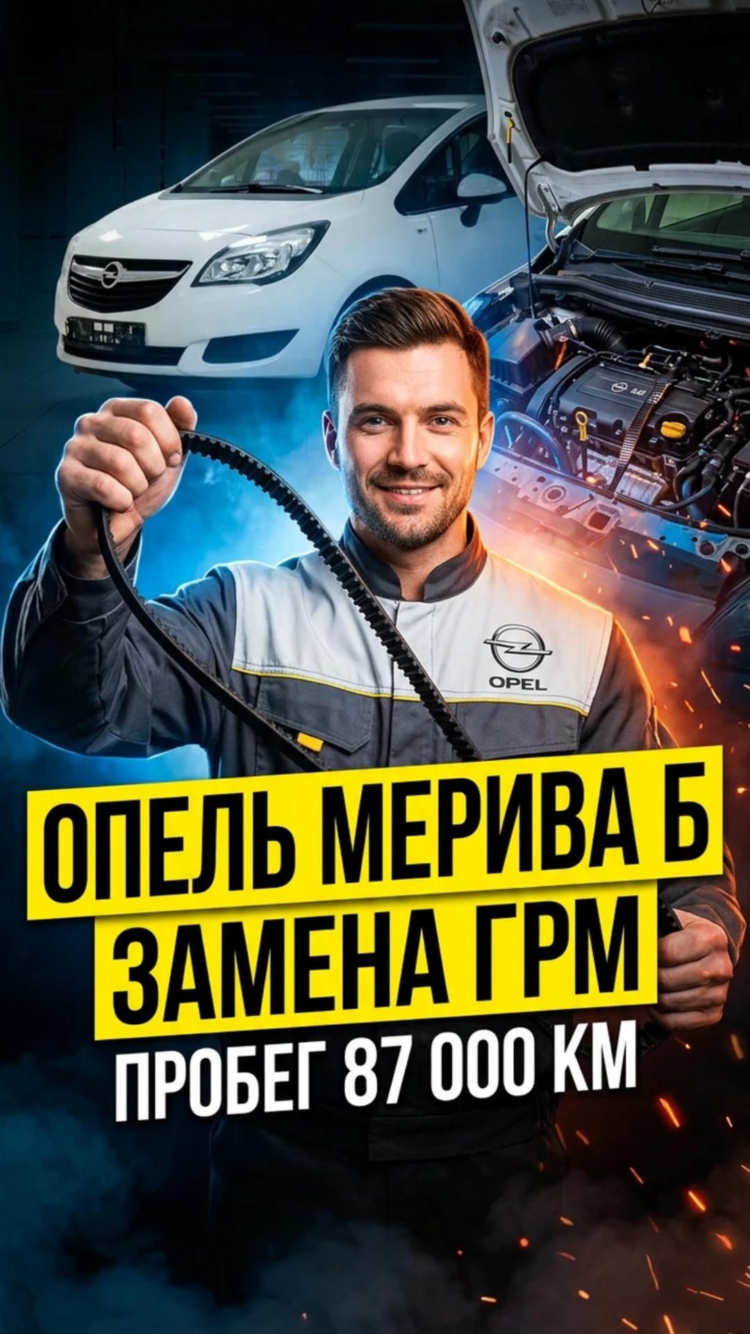 ГРМ с 2012 года - Opel Meriva B