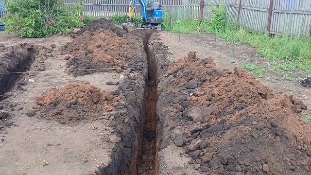Фундамент 11х15 + вода