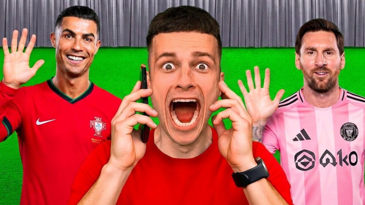 ЗВОНЮ RONALDO и MESSI в 3:00 ночи !