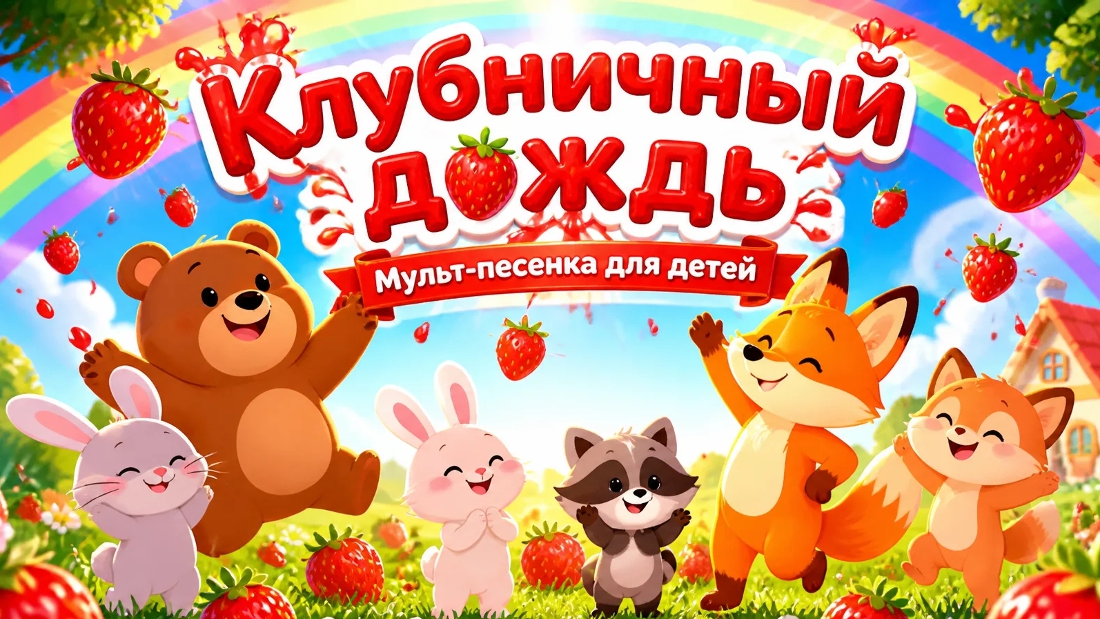 Клубничный дождь Мульт-песенка для детей
