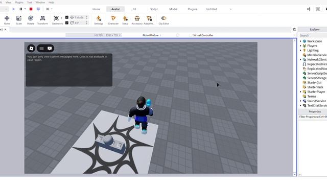 Перенос сознания из одного людика в другого в Roblox Studio