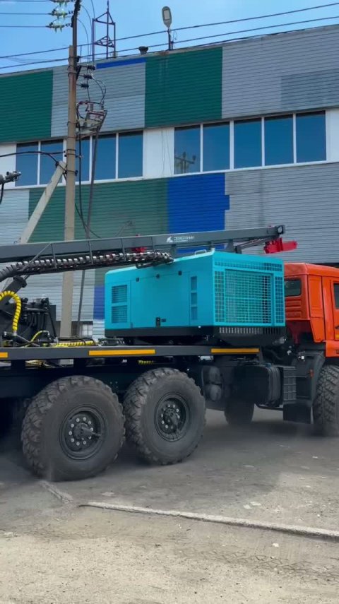 КамАЗ с буровой УРБ 2Д3 «СЕВЕРЯНИН»