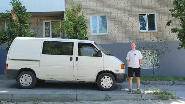 26 лет,что с ним стало?1 часть Volkswagen Transporter 2000 Года, 1.9 68 л.с