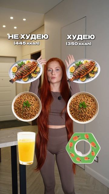 Как безопасно снизить суточный калораж на 855 ккал?👇🏻