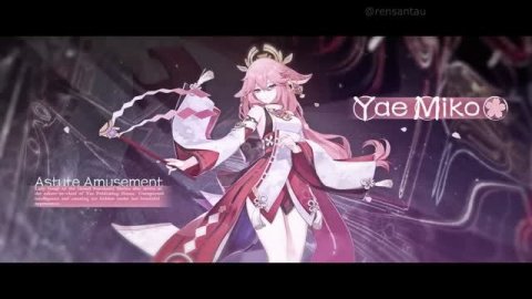Яэ Мико теперь имба! Гайд и разбор, стоит ли её теперь крутить! ГЕНШИН ИМПАКТ! Genshin Impact!