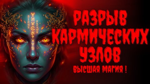 РАЗРЫВ КАРМИЧЕСКИХ УЗЛОВ.ВЫСШАЯ МАГИЯ.Часть @‼️