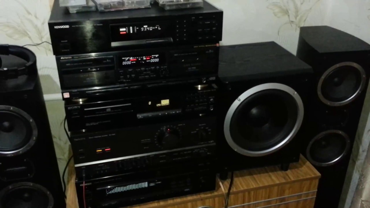 Technics SU-V660 + Kenwood GE-7030 + HECO VICTA 501 + SUB 10 SOUND PRO