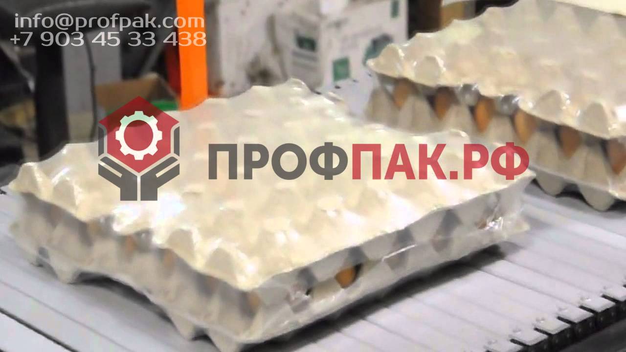 Термоупаковочная машина ТМ 1А автомат, упаковка яиц в ячейке лотке каретке в пленку