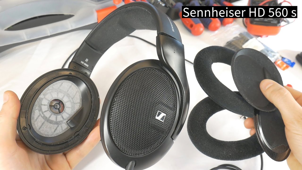 How To Change Sennheiser HD 560 S Ear Pads Cups DIY