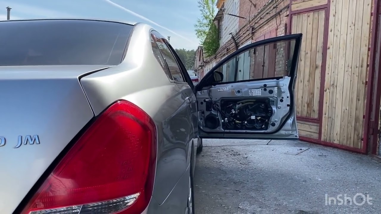Замена штатных динамиков в Nissan Teana на DL Audio Gryphon Pro 165