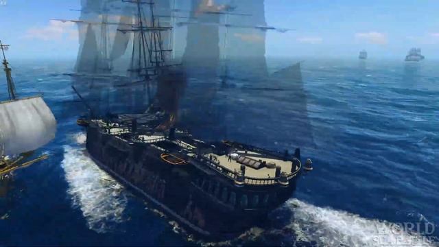 Гайд-обзор корабля  Хуракан (Huracan) в World Of Sea Battle