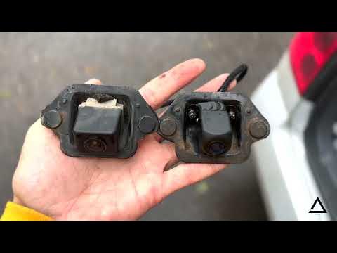 Замена камеры заднего хода NISSAN Primera P12