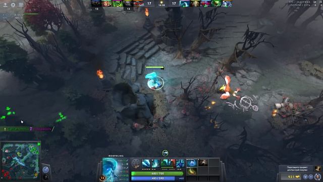 ЛЕСНОЙ МОРФ И 6 СЛОТОВ ЗА 30 МИНУТ! РЕКОРД! | MORPHLING DOTA 2