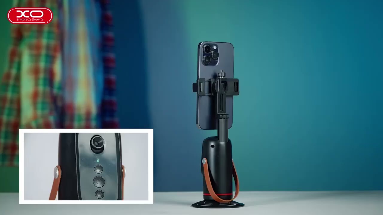 Умный штатив для телефона с датчиком движения поворотный 360° XO