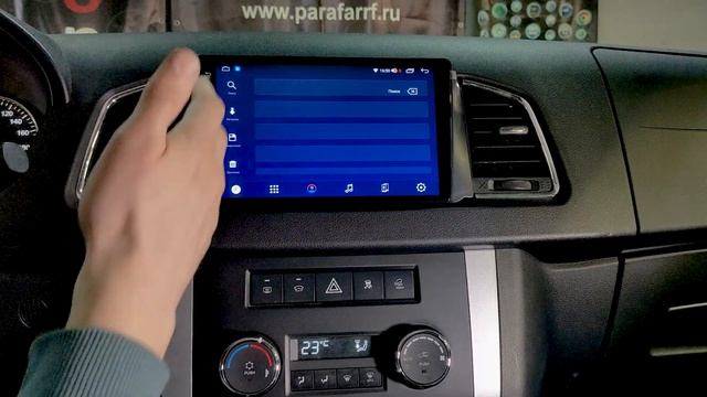Штатная магнитола Parafar для UAZ Patriot, Profi 2017+ MFB дисплей на Android 13 0 PF237LUX1FHDAV