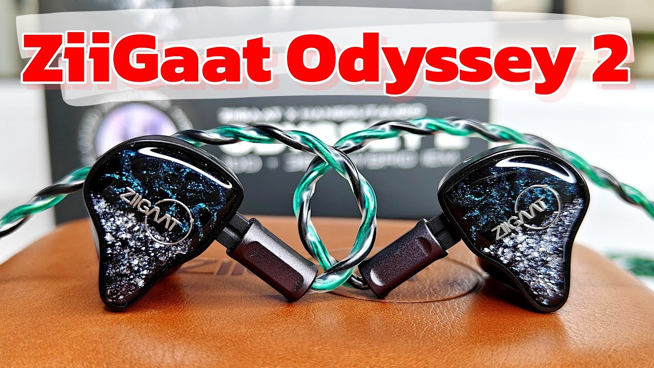 Наушники ZIIGAAT ODYSSEY 2 — Драйв, который ты почувствуешь!