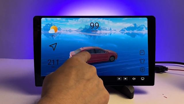 Активация моделей авто и сцен в приложении D3D View | Android магнитолы Topway TS20 TS10S TS105