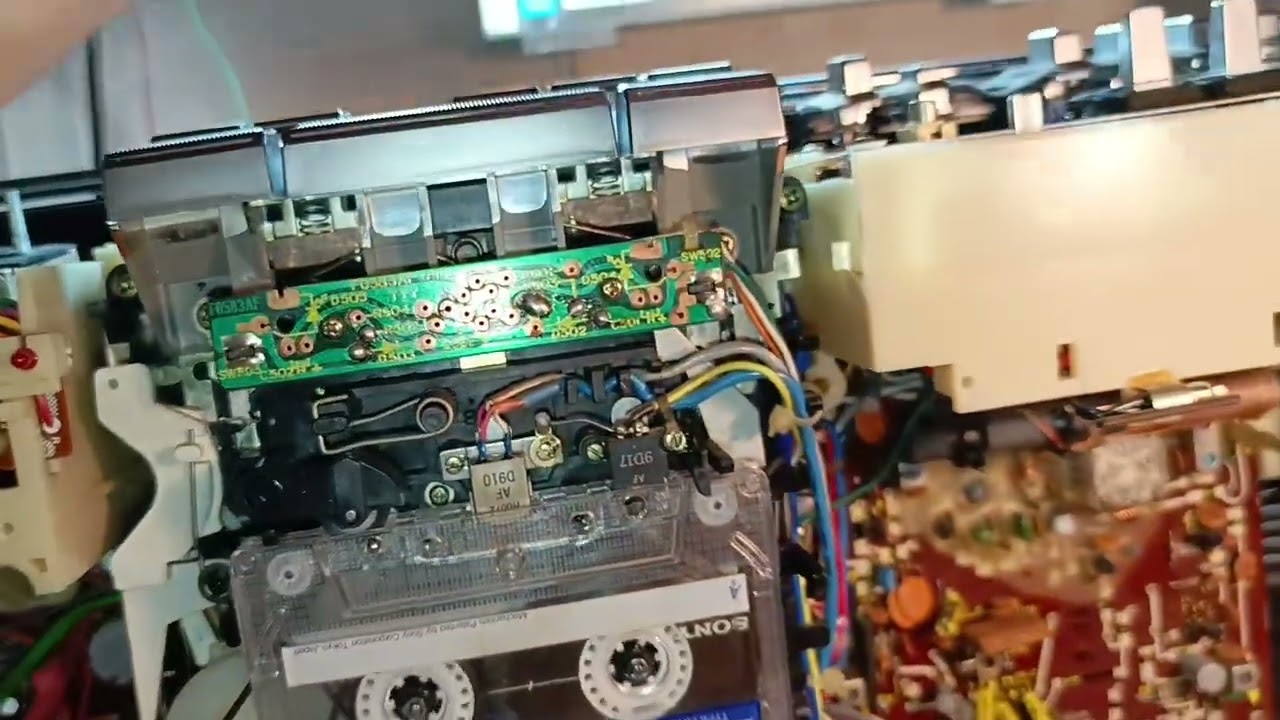 Sharp Gf-505 ремонт ч 2