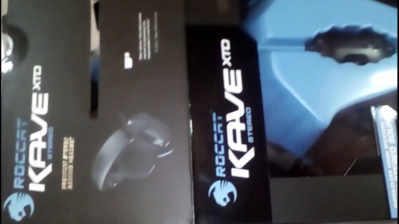 Roccat Kave XTD. Распаковка.