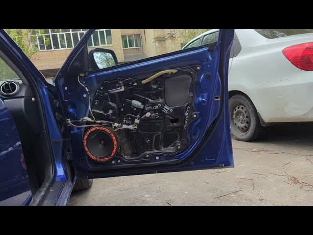 Замена динамиков в Mazda 3 Bk на DL Audio Barracuda 200 V.2