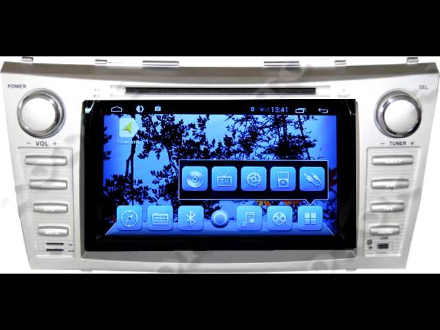ГОЛОВНОЕ УСТРОЙСТВО TOYOTA CAMRY V40 НА ANDROID 4.4.2 KR-8000