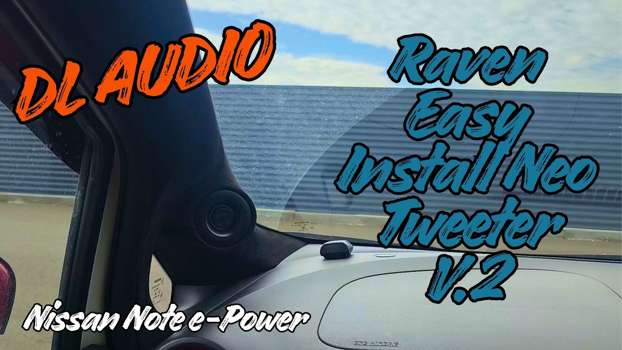 Установка твитеров DL Audio Raven Easy Install Neo Tweeter V2 в Nissan Note E-Power