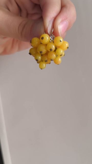 серьги смородинки