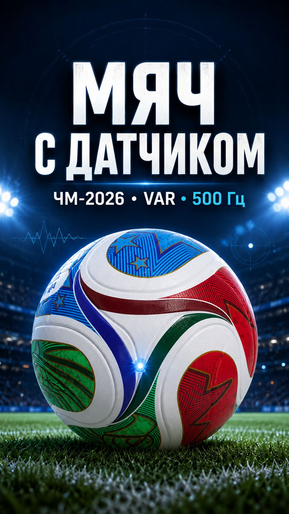 Что внутри мяча Чемпионата Мира 2026 Adidas Trionda?