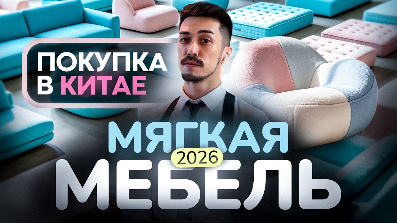 Мягкая мебель 2026 из Китая | Обзор премиального шоурума и дизайнерских коллекций #мебельизкитая