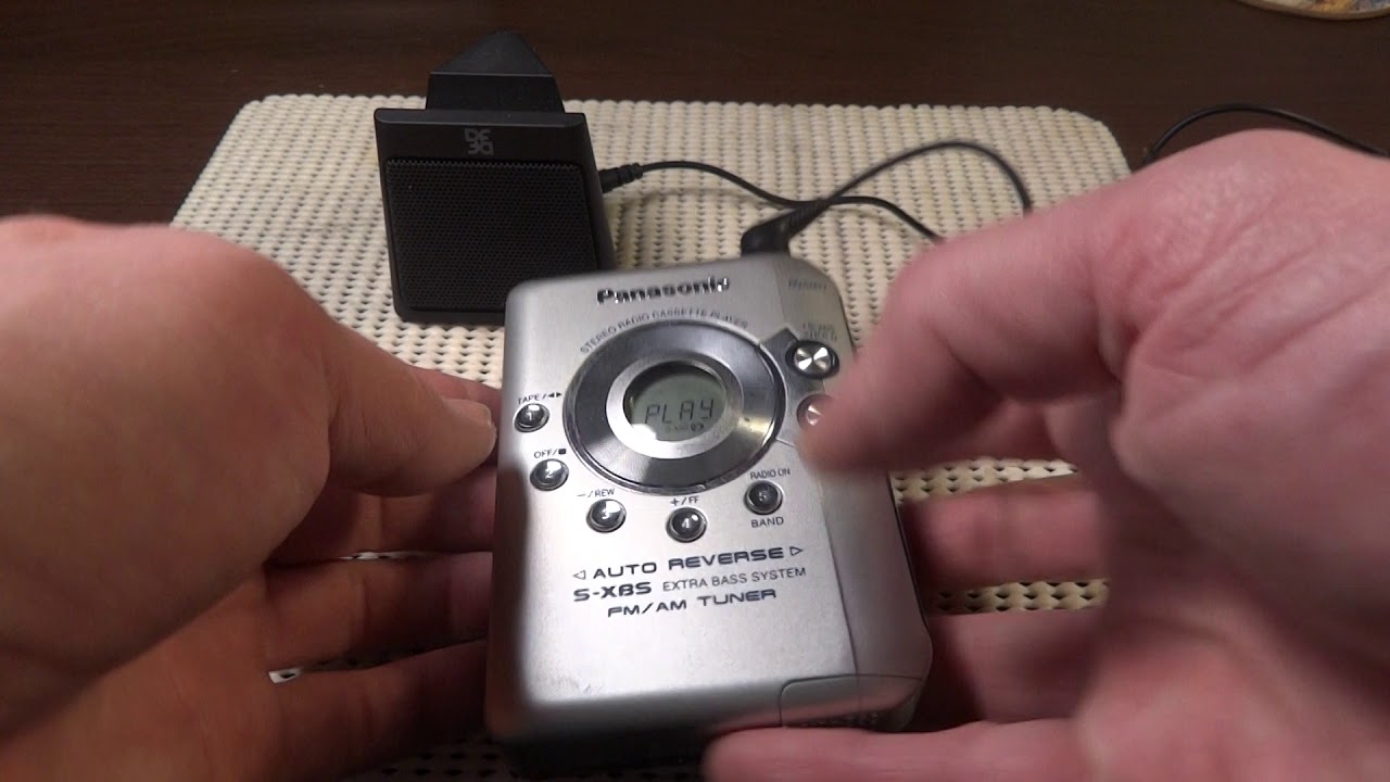Panasonic RQ-SX67V требуется замена пассиков.