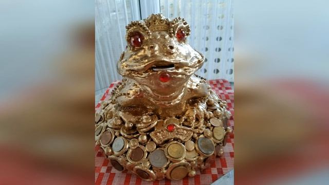 Do-it-yourself Money Toad.Денежная жаба своими руками.