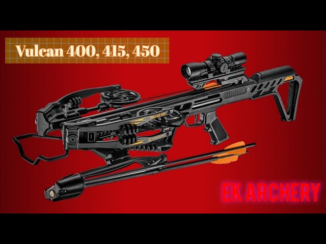 Vulcan-400 415 450 EK Archery NEW Crossbows 2025 - единственный профессиональный обзор