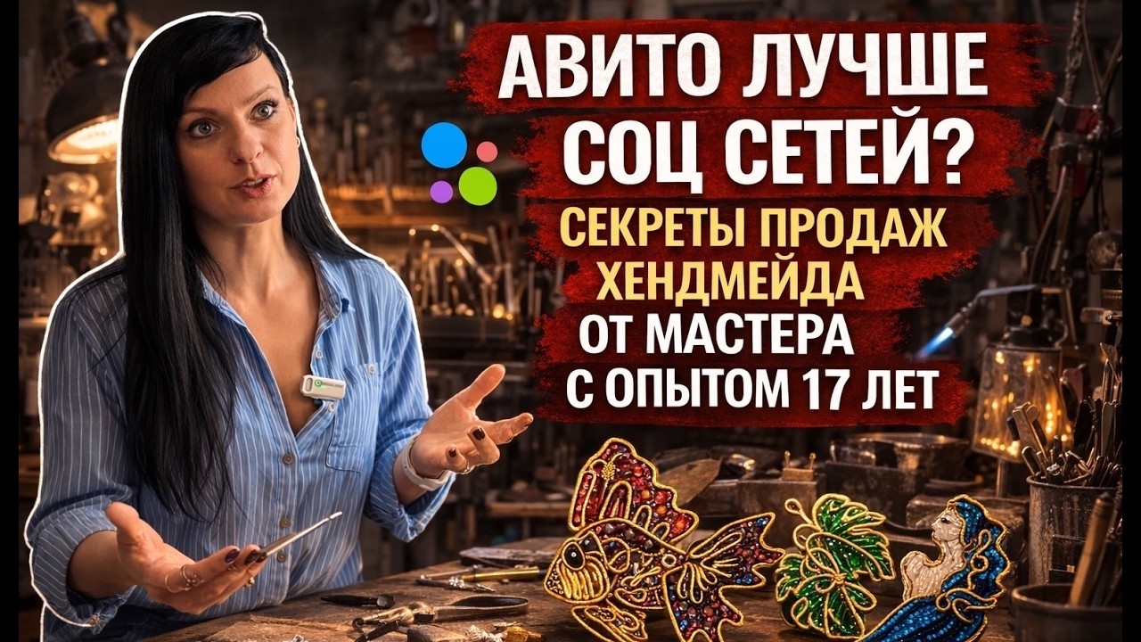 💎 17 лет в рукоделии. Почему творчество кормит лучше диплома и офиса. История Анны Кузнецовой.