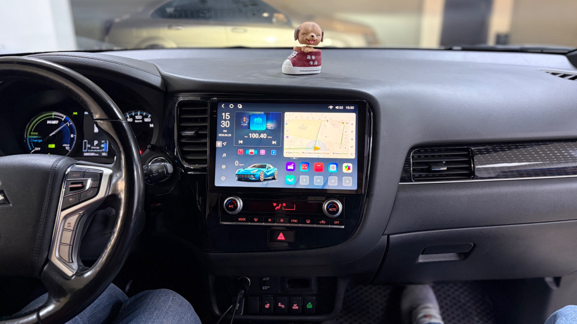 Андроид магнитола в Mitsubishi Outlander / Митсубиси Аутлендер от Д Аудио #Автомедиацентр D audio