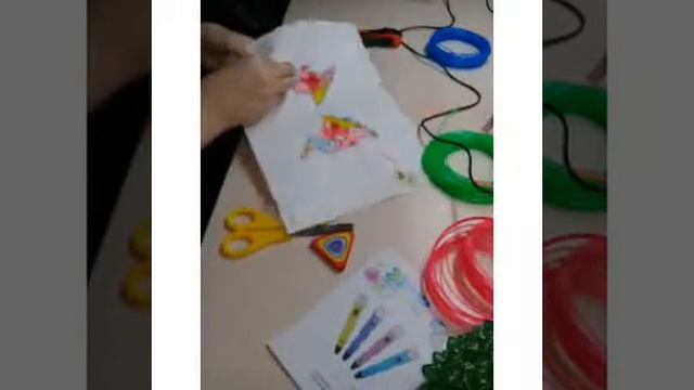Подарок от деда мороза 3D ручка