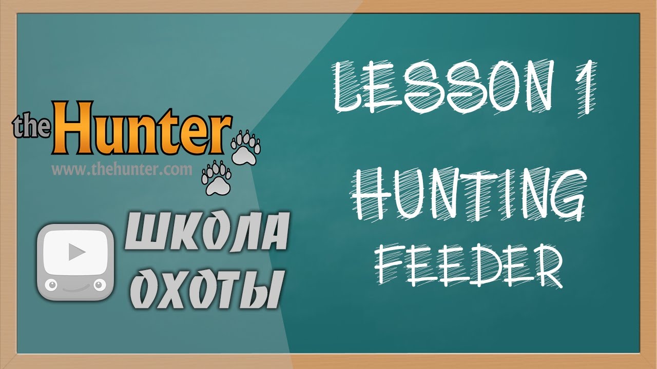 Школа ОХОТЫ TheHunter - КОРМУШКИ НА ЖИВОТНЫХ | Обучение