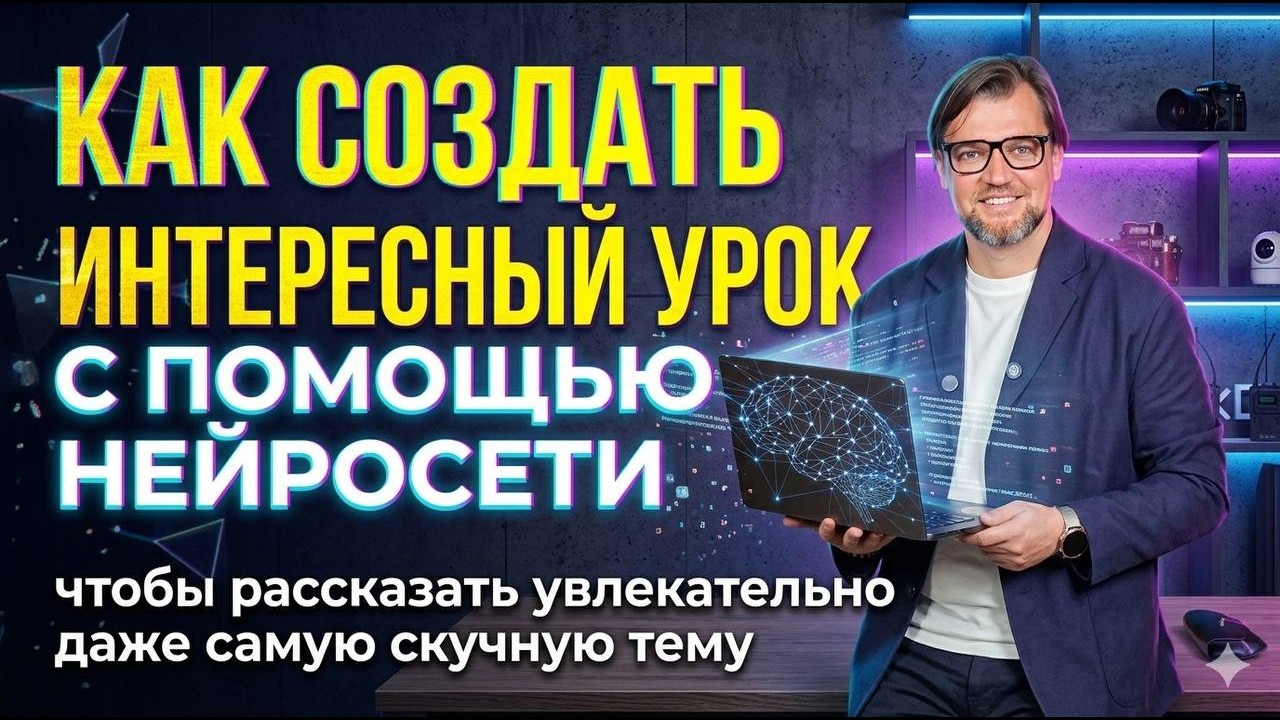 Как сделать интересный урок для поколения Альфа с помощью нейросети
