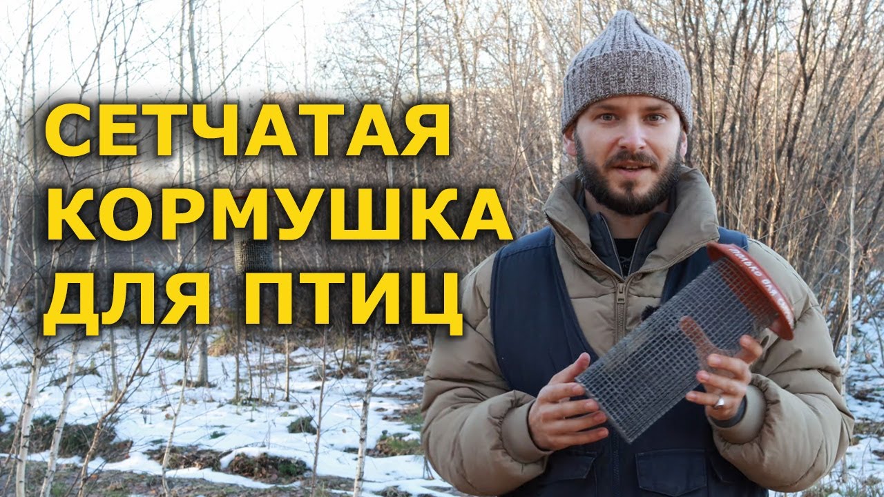 Сетчатая кормушка для птиц